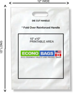 12 x 15 side seal econo bag