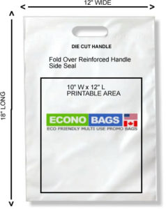 12 x 18 side seal econo bag