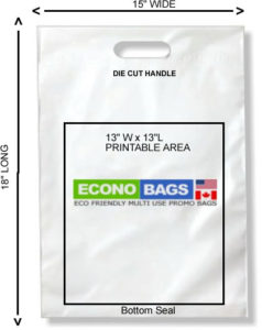 15 x 18 bottom seal econo bag